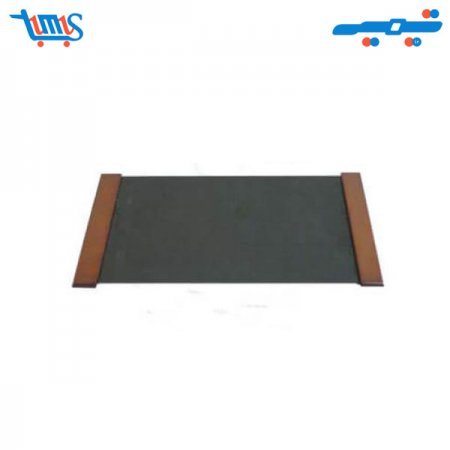 زیر دستی رومیزی چرم و چوب